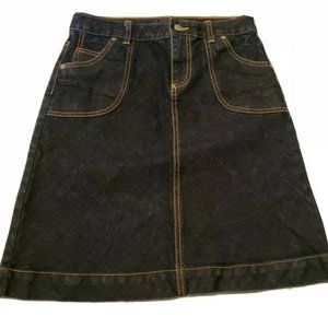 Banana Republic Dark Wash Denim Skirt